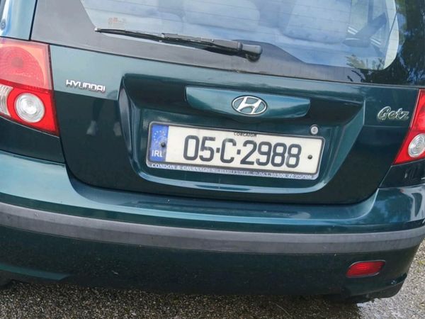 Hyundai Getz Hatchback, Petrol, 2005, Green