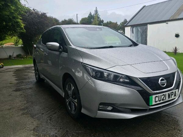 Nissan Leaf Hatchback, Electric, 2021, Silver