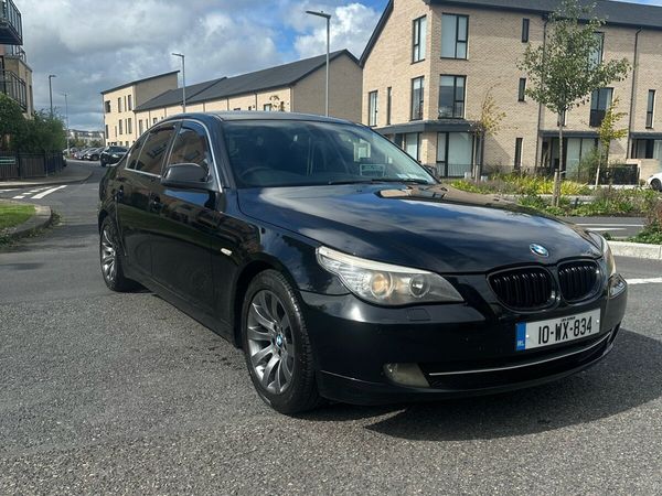 BMW 5-Series Saloon, Diesel, 2010, Black