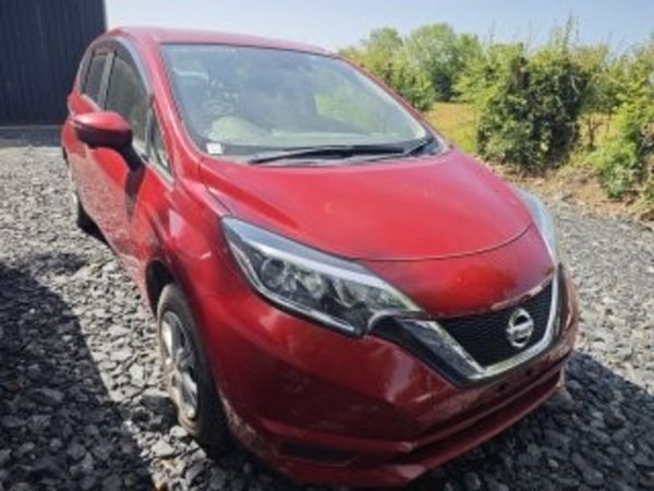 Nissan Note Hatchback, Petrol, 2018, Red