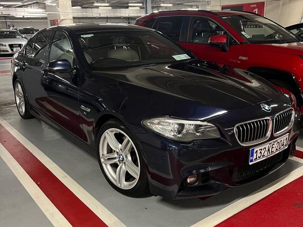 BMW 5-Series Saloon, Diesel, 2013, Blue
