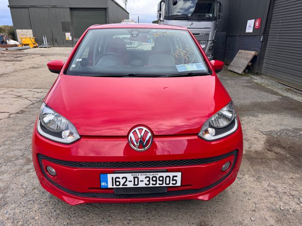 Volkswagen up! Hatchback, Petrol, 2016, Red