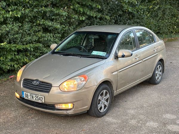 Hyundai Accent Saloon, Diesel, 2008, Gold
