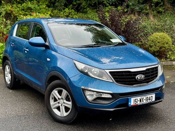 Kia Sportage SUV, Diesel, 2015, Blue