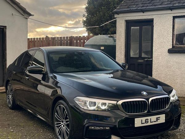 BMW 5-Series Saloon, Diesel, 2018, Black