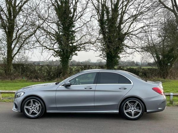 Mercedes-Benz C-Class Saloon, Diesel, 2014, Silver