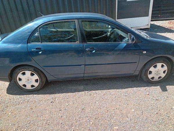 Toyota Corolla Saloon, Petrol, 2006, Blue