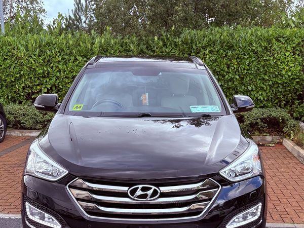 Hyundai Santa Fe SUV, Diesel, 2016, Black