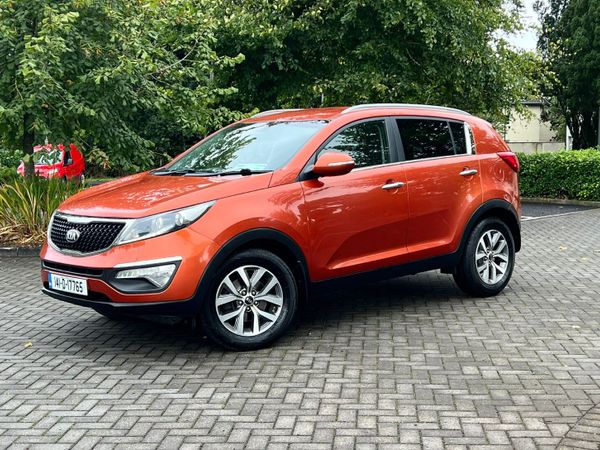 Kia Sportage SUV, Diesel, 2014, Orange