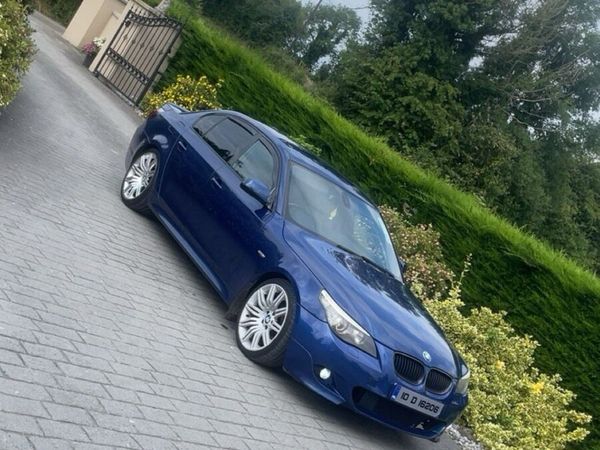 BMW 5-Series Saloon, Diesel, 2010, Blue