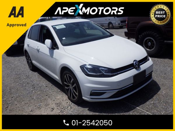 Volkswagen Golf Hatchback, Petrol, 2018, White