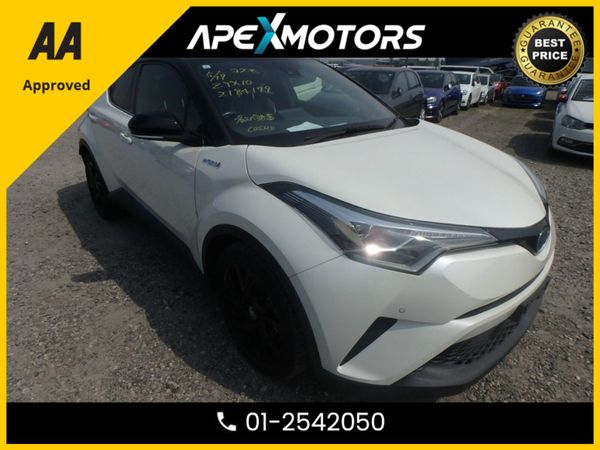 Toyota C-HR SUV, Petrol Hybrid, 2019, White
