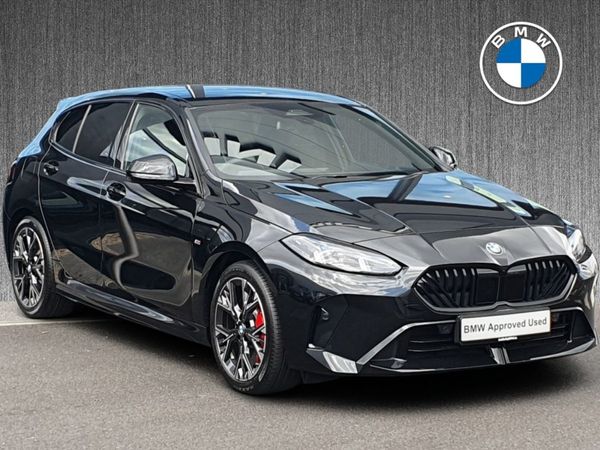 BMW 1-Series Hatchback, Petrol Hybrid, 2025, Black