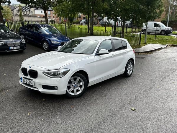 BMW 1-Series Hatchback, Petrol, 2014, White