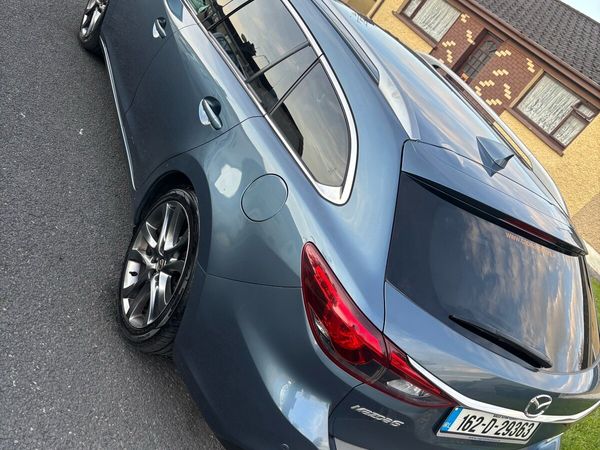 Mazda Mazda6 Estate, Diesel, 2016, Blue