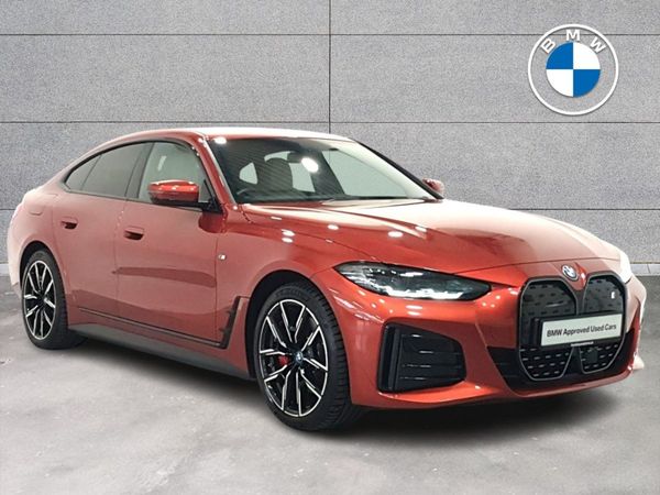 BMW i4 Hatchback, Electric, 2025, Orange