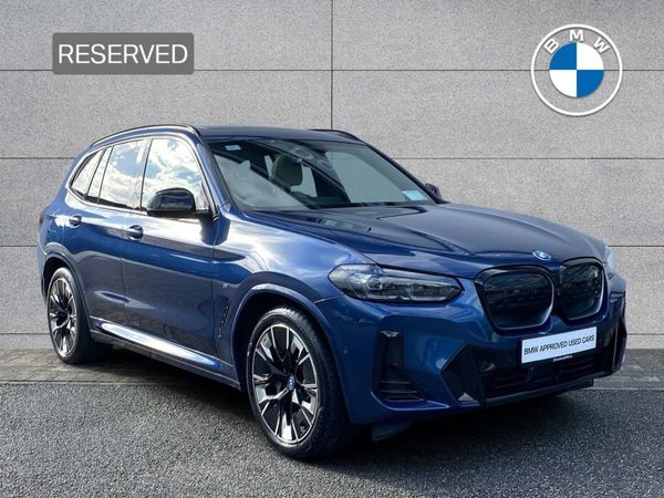BMW iX3 SUV, Electric, 2024, Blue