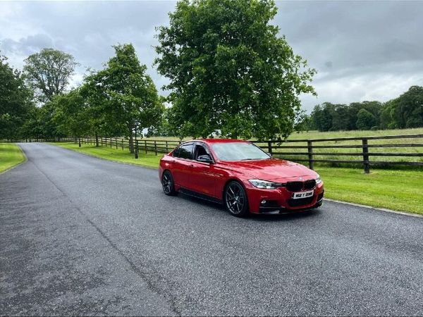 BMW 3-Series Saloon, Diesel, 2016, Red