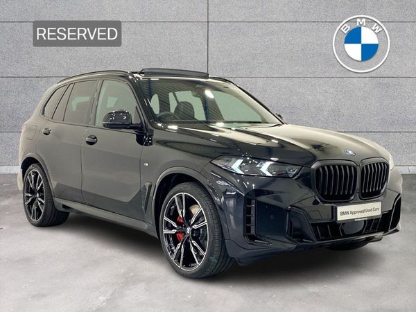 BMW X5 SUV, Petrol Plug-in Hybrid, 2025, Black