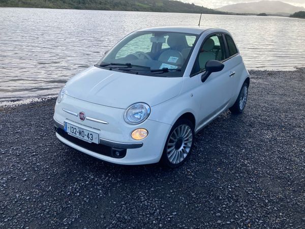 Fiat 500 Hatchback, Petrol, 2013, White