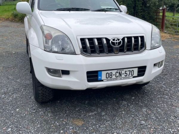Toyota Land Cruiser SUV, Diesel, 2008, White