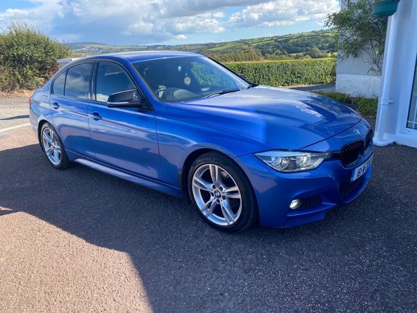 BMW 3-Series Saloon, Petrol Plug-in Hybrid, 2016, Blue