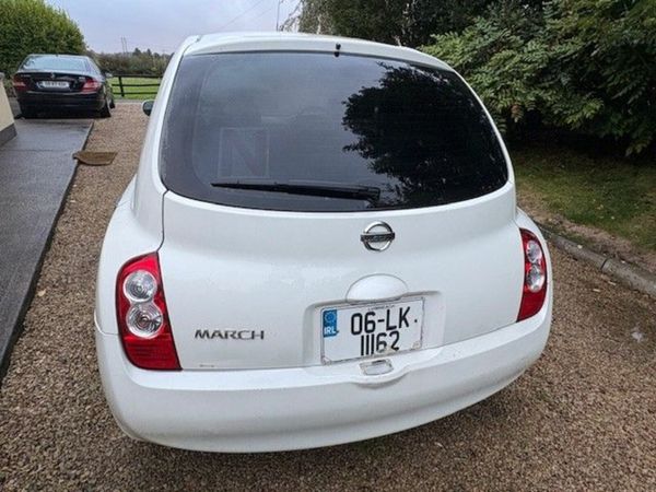 Nissan Micra Hatchback, Petrol, 2006, White
