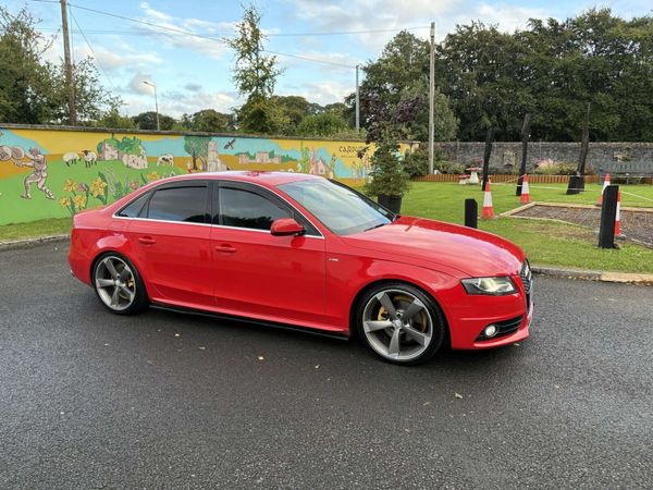 Audi A4 Saloon, Diesel, 2010, Red