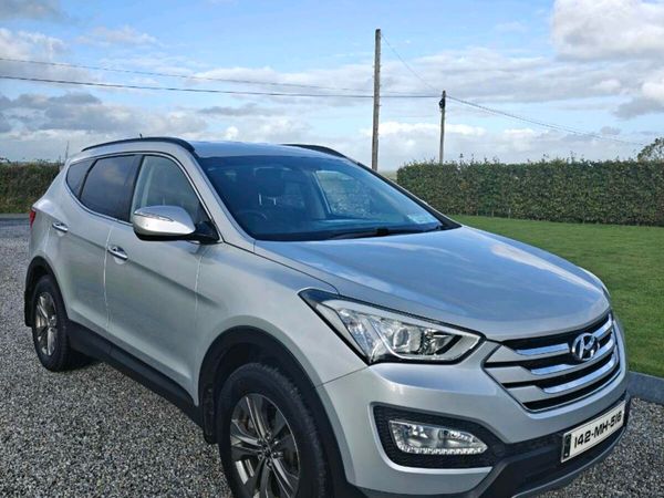 Hyundai Santa Fe SUV, Diesel, 2014, Silver