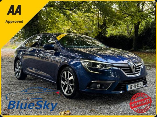 Renault Megane Saloon, Diesel, 2017, Blue