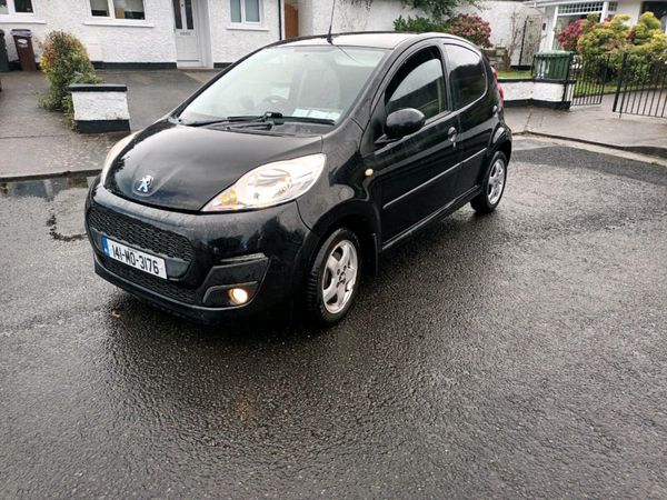 Peugeot 107 Hatchback, Petrol, 2014, Black