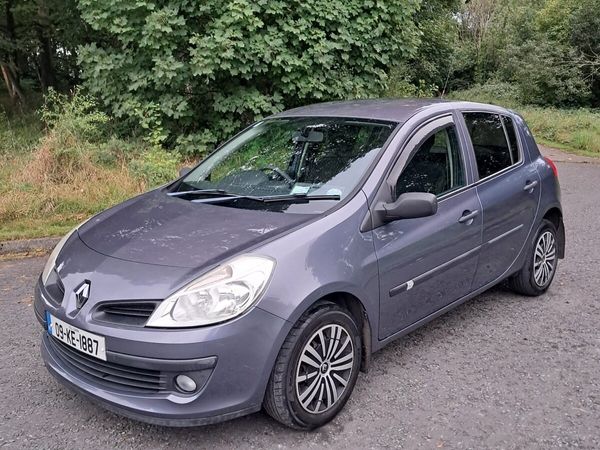 Renault Clio Hatchback, Ethanol Petrol, 2009, Blue