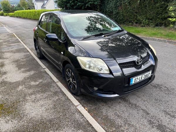 Toyota Auris Hatchback, Petrol, 2007, Black