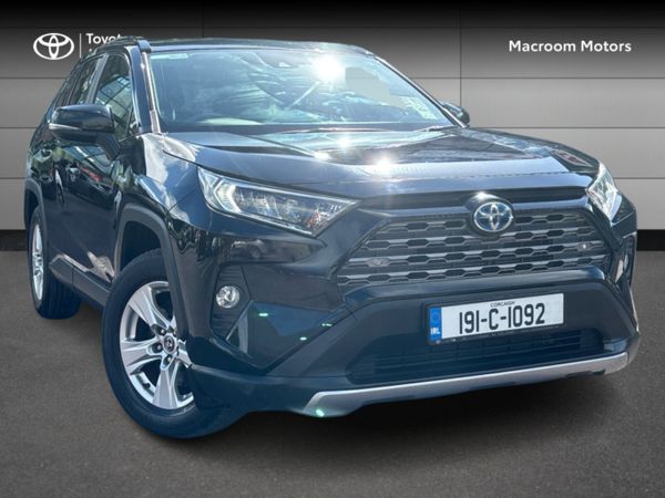 Toyota RAV4 SUV, Petrol Hybrid, 2019, Black