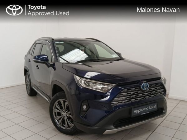 Toyota RAV4 SUV, Petrol Hybrid, 2022, Blue