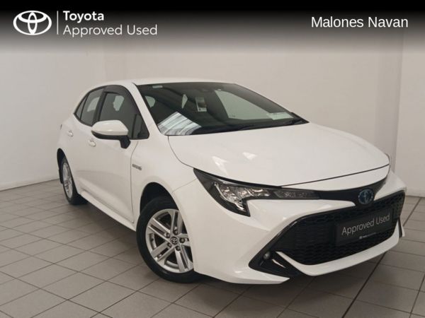 Toyota Corolla Hatchback, Petrol Hybrid, 2022, White