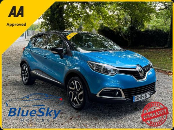 Renault Captur Hatchback, Petrol, 2015, Blue