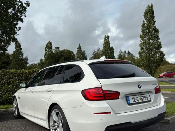 BMW 5-Series Estate, Diesel, 2012, White