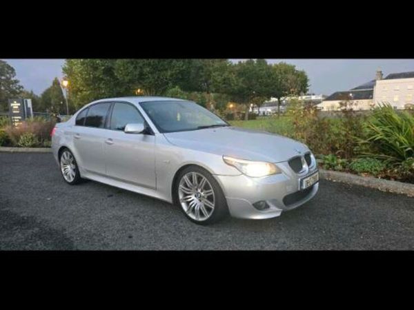 BMW 5-Series Saloon, Diesel, 2008, Silver