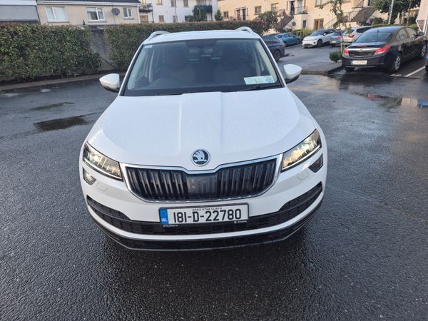 Skoda Karoq Estate/Jeep, Diesel, 2018, White