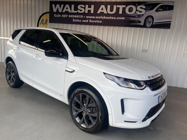Land Rover Discovery Estate, Petrol Hybrid, 2021, White