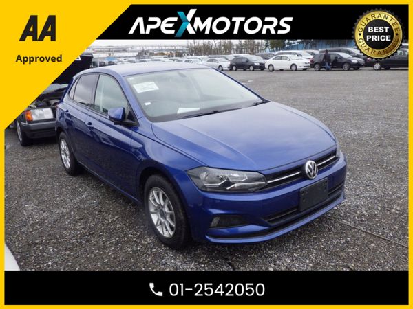 Volkswagen Polo Hatchback, Petrol, 2018, Blue