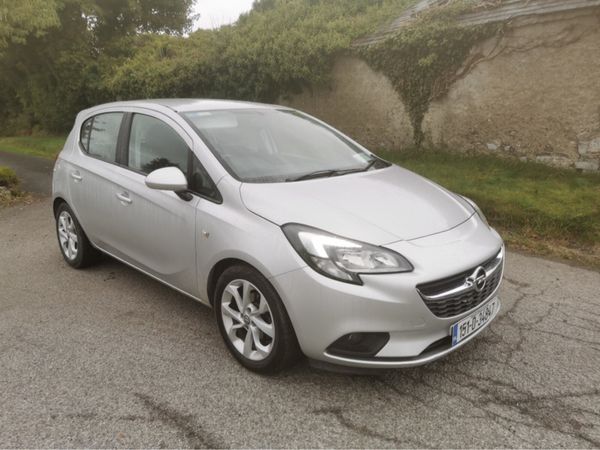 Opel Corsa Hatchback, Petrol, 2015, Silver