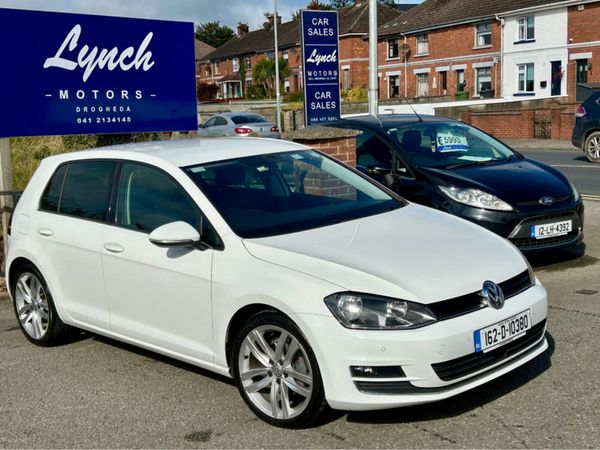 Volkswagen Golf Hatchback, Diesel, 2016, White