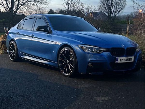BMW 3-Series Saloon, Petrol Plug-in Hybrid, 2017, Blue