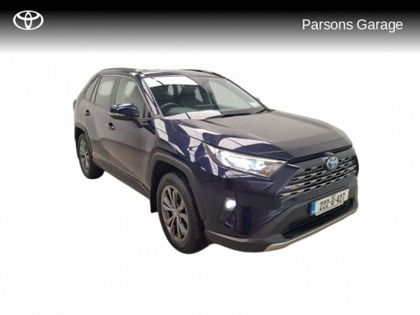Toyota RAV4 SUV, Petrol Hybrid, 2022, Blue