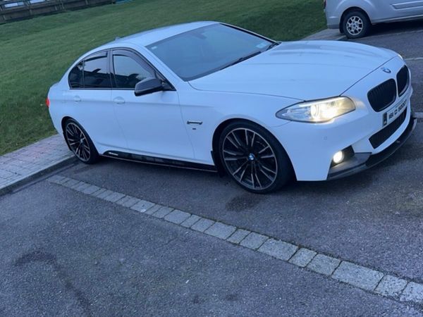 BMW 5-Series Saloon, Diesel, 2016, White