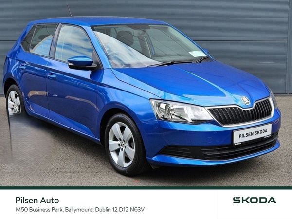 Skoda Fabia Hatchback, Petrol, 2018, Blue