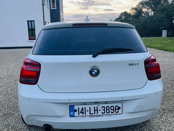 BMW 1-Series Hatchback, Petrol, 2014, White