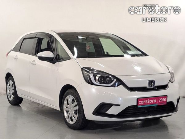 Honda Fit Hatchback, Petrol Hybrid, 2020, White